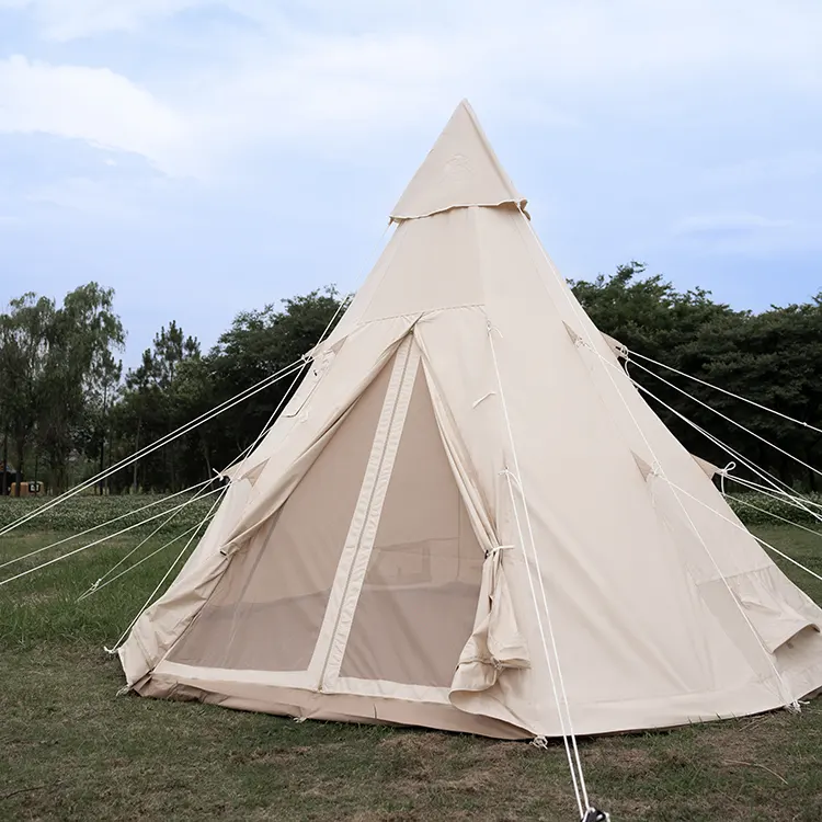 Waterproof Windproof Thickened Pyramid Tent