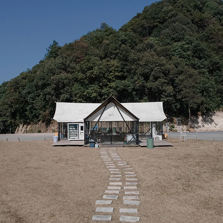 야외 야생 럭셔리 옥스포드 천 텐트